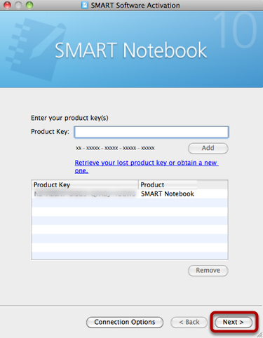 smart board software activation key